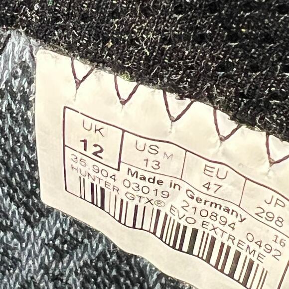 LOWA Men’s Tibet Evo GTX Hi Brown Leather Hiking Boots Size US 13 - Picture 10 of 10